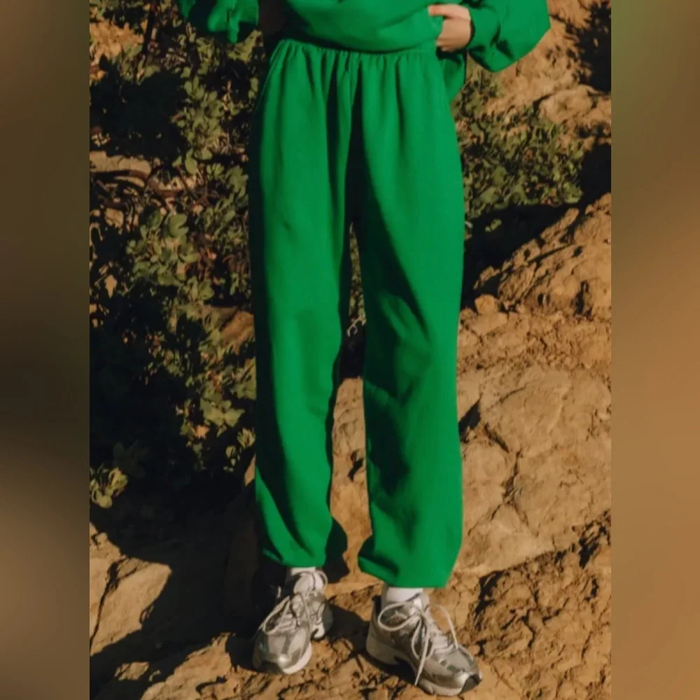 Daily Drills Green Track Pants